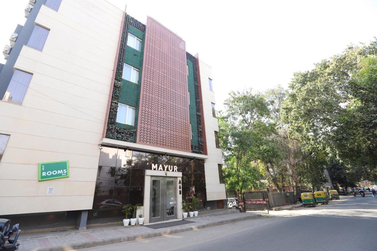 Hotel Mayur At Cr Park Nuova Delhi Esterno foto